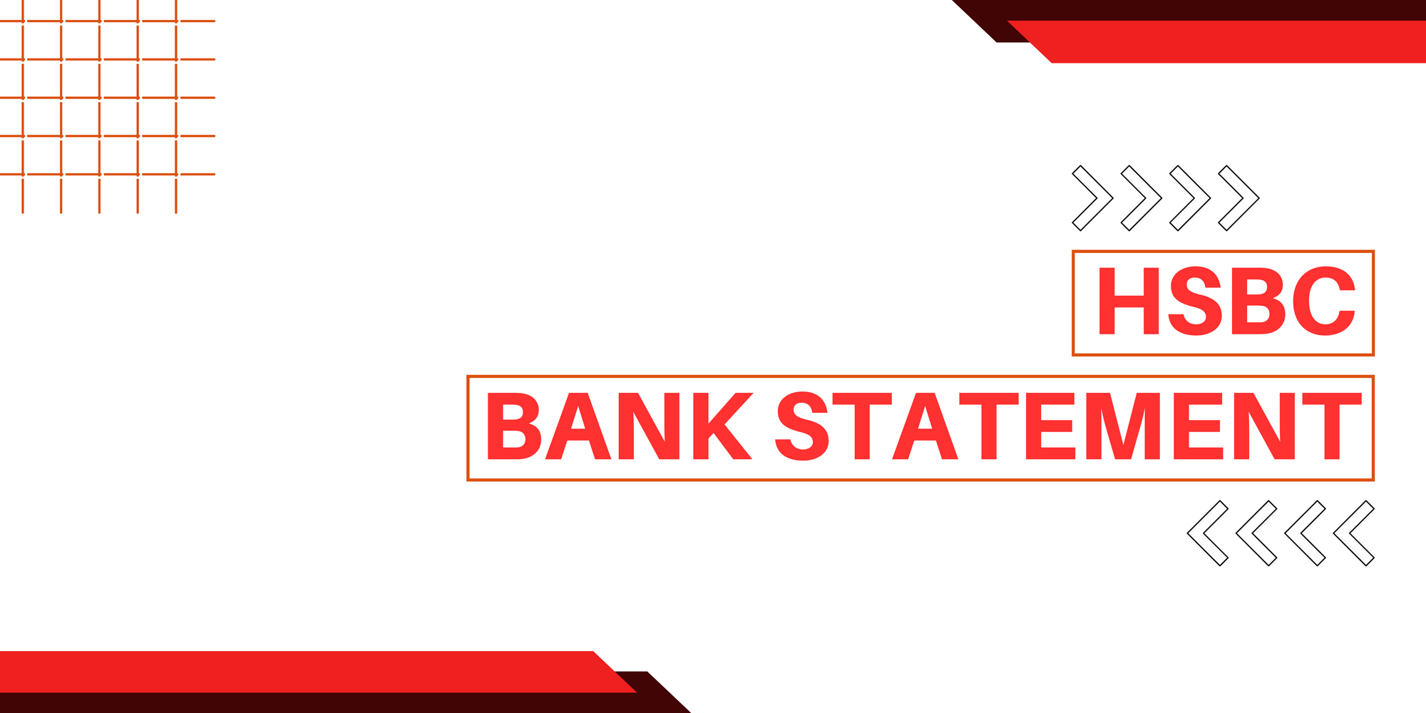 HSBC Bank Statement review